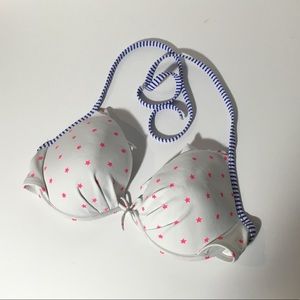 Victoria's Secret Star Bikini Top (NWOT)